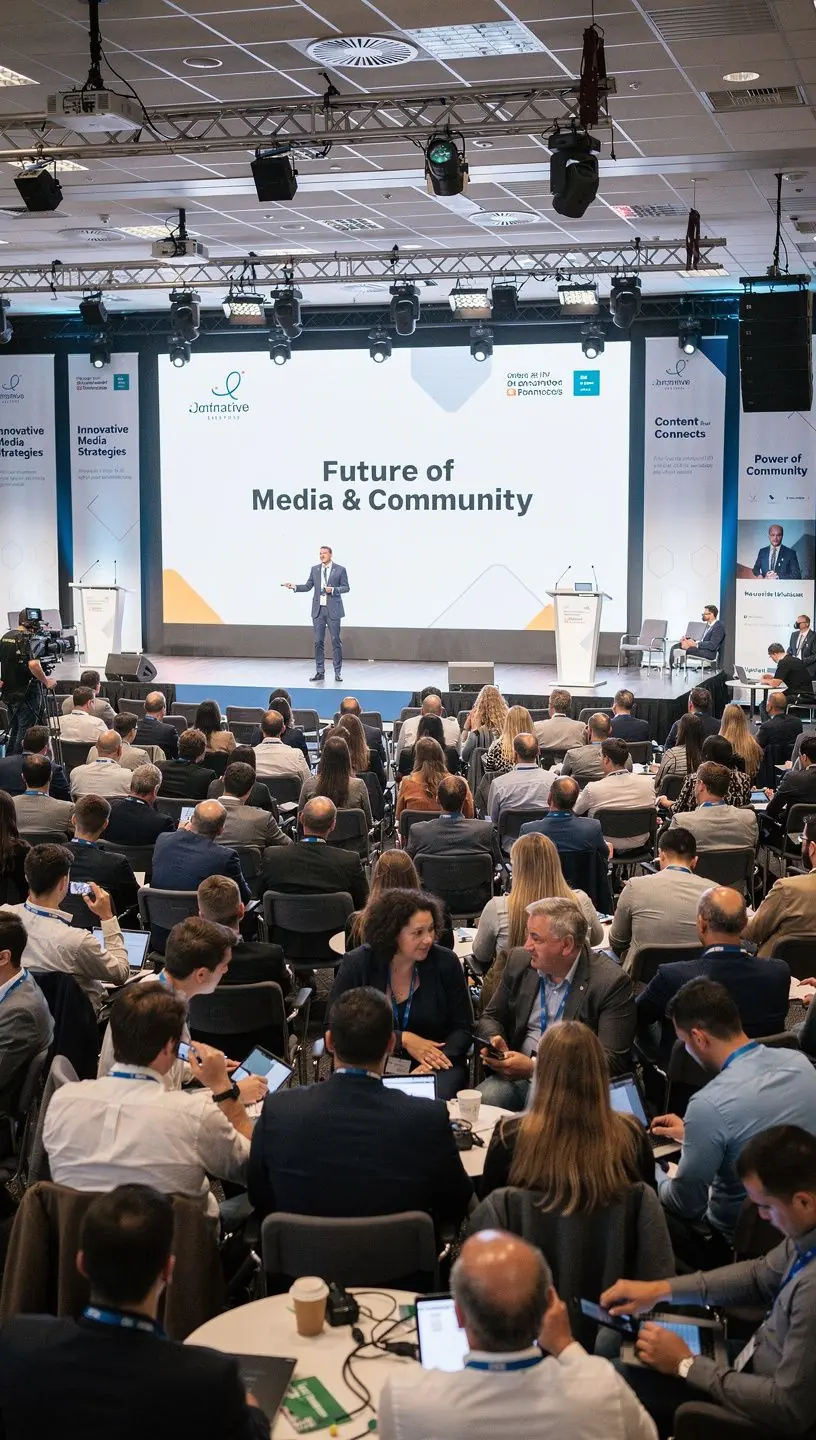 Videószerkesztés folyamatának ábrázolása, amely bemutatja a tartalom létrehozásának lépéseit.